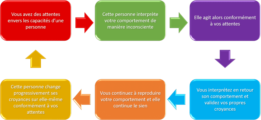 Diagramme Effet Pygmalion