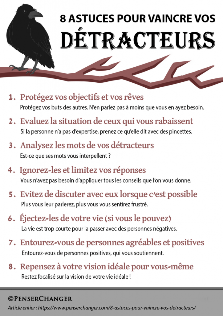 Le manifeste 8 astuces pour vaincre vos détracteurs