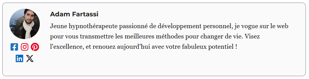 affichage auteur article